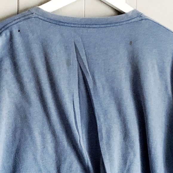 FORD Vintage Blue Distressed Stained Ford Motor Co Logo Graphic TShirt XXL - Picture 6 of 7